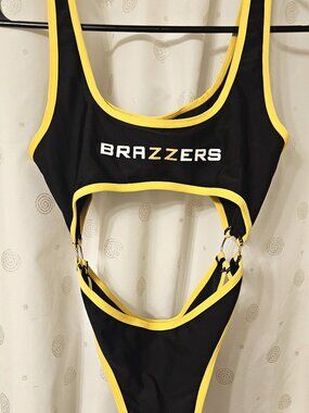 Brazzers One Piece Swim Exotic Stripper Dancer Dancewear Outfit Size XS